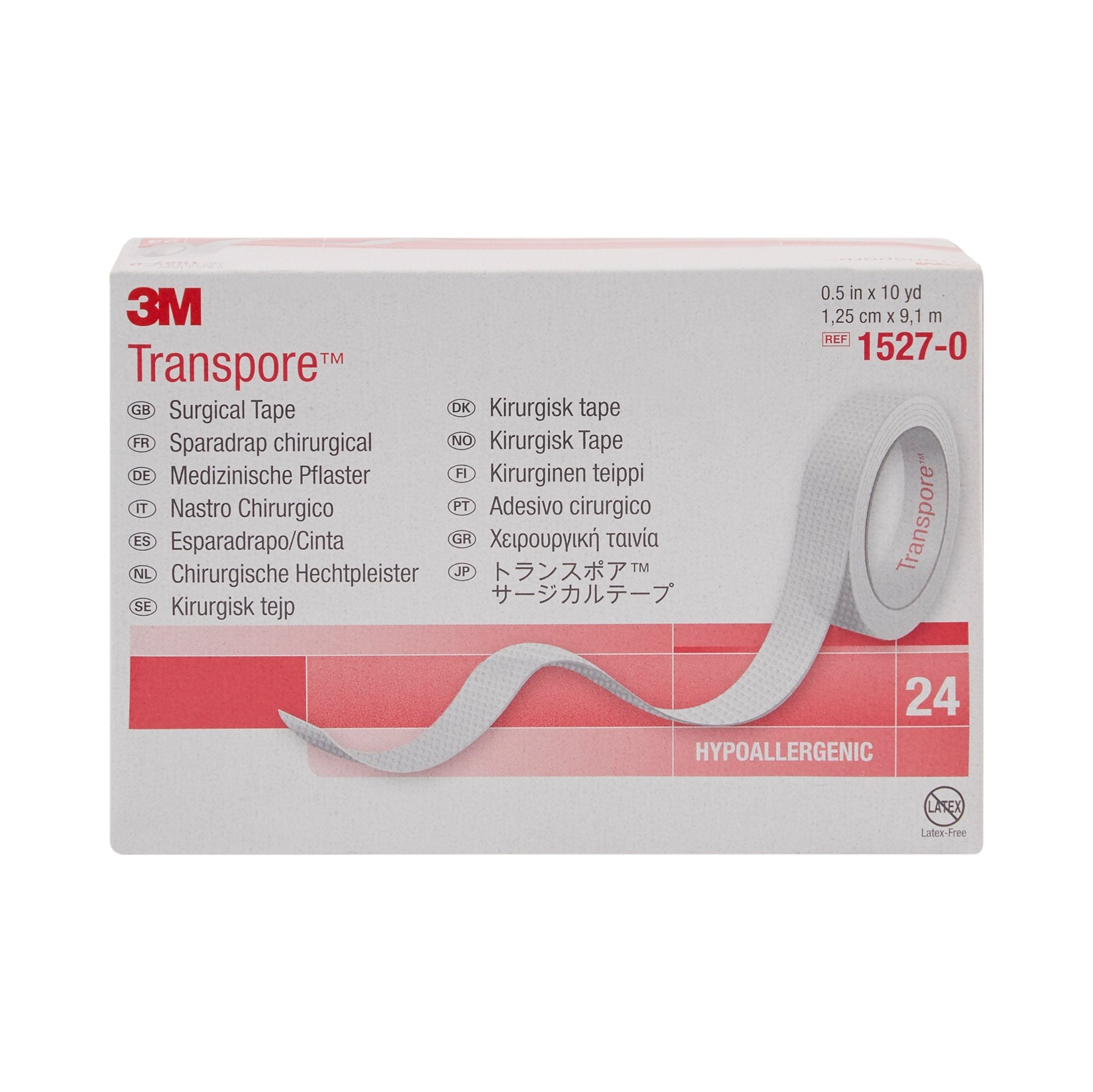 3M™ Transpore™ Transparent Medical Tape - 1/2 3M™ Transpore™ Transparent Medical Tape - 1/2